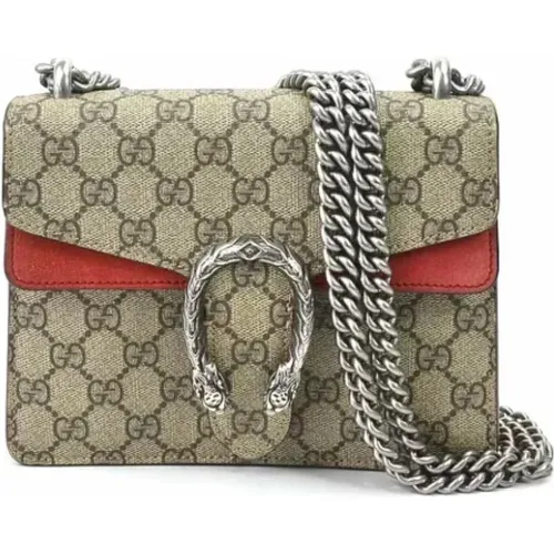 Pre-owned Shoulder Bags, female, , Size: ONE SIZE Pre-owned Canvas gucci-bags - Gucci Vintage - Modalova