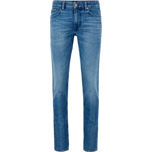 Schmal geschnittene Jeans , Herren, Größe: W40 L32 - Hugo Boss - Modalova