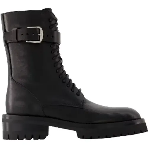 Leather Boots , female, Sizes: 7 UK - Ann Demeulemeester - Modalova
