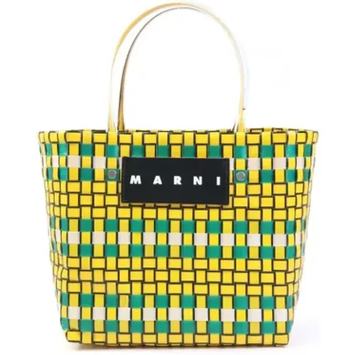 Pre-owned Tote Bags, female, , Size: ONE SIZE Pre-owned Fabric handbags - Marni Pre-owned - Modalova