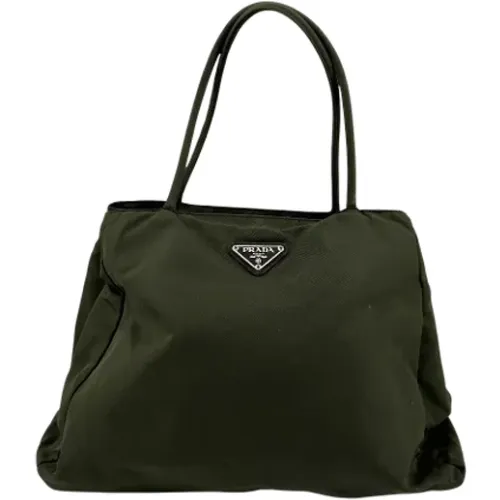 Pre-owned Tote Bags, female, , Size: ONE SIZE Pre-owned Nylon prada-bags - Prada Vintage - Modalova