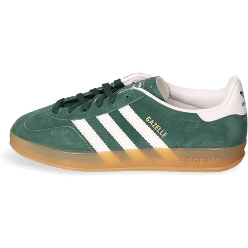 Indoor Gazelle Sneaker mit Flacher Sohle , Herren, Größe: 42 1/2 EU - adidas Originals - Modalova