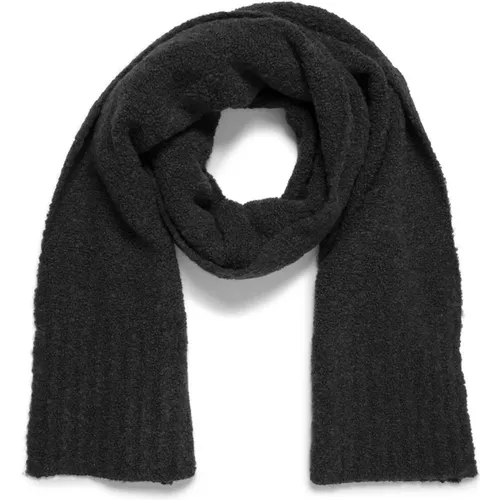 Soft and Luxurious Scarf with Wide Ribbed Edges , female, Sizes: ONE SIZE - InWear - Modalova