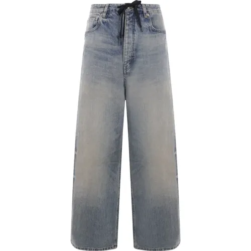 Oversize Baggy Denim Jeans , female, Sizes: XS - Balenciaga - Modalova