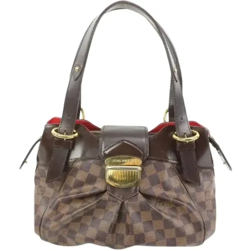 Pre-owned Handbags, female, , Size: ONE SIZE Used Handbag, Made in France, Length: 14 - Louis Vuitton Vintage - Modalova