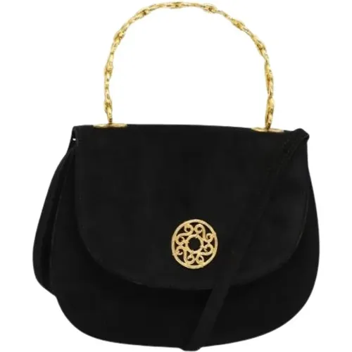 Pre-owned Handbags, female, , Size: ONE SIZE Pre-owned Suede Handbag - Celine Vintage - Modalova