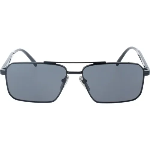 Sunglasses, male, , Size: 58 MM Stylish Sunglasses with A57S Model - Prada - Modalova