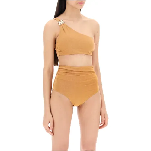 Jersey Bikini Top mit Metall-Schnalle - Max Mara - Modalova