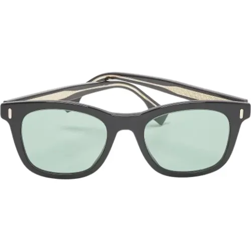 Pre-owned Acetate sunglasses , male, Sizes: ONE SIZE - Fendi Vintage - Modalova