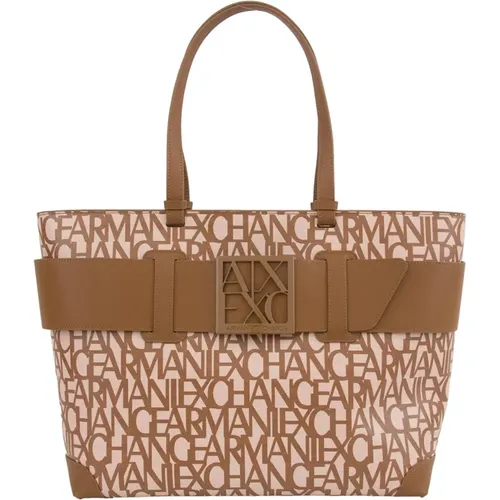 Tote Bags , female, Sizes: ONE SIZE - Armani Exchange - Modalova