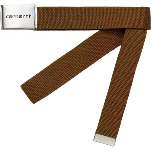 Clip Belt Chrome Hamilton , unisex, Sizes: ONE SIZE - Carhartt WIP - Modalova