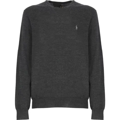 Pullover Grau , Herren, Größe: 2XL - Ralph Lauren - Modalova