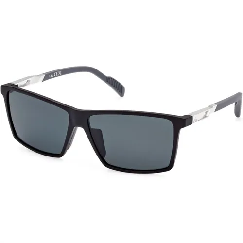 Sonnenbrille,Sportliche Blaue Sonnenbrille - Adidas - Modalova