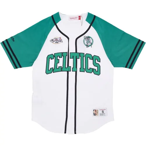 Sportswear, male, , Size: S Boston Celtics NBA Practice Jersey - Mitchell & Ness - Modalova