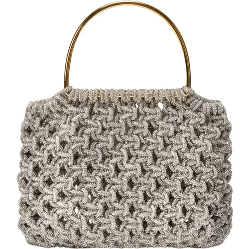 Sophisticated Compact Handbag , female, Sizes: ONE SIZE - Hibourama - Modalova