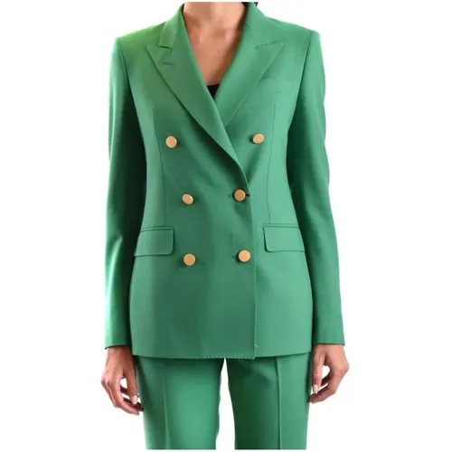 Grüner Blazer Damenkleid - Tagliatore - Modalova