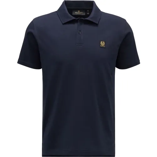 Sophisticated Dark Ink Polo Shirt , male, Sizes: XL - Belstaff - Modalova