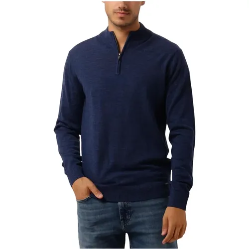 Blauer Stylischer Pullover für Männer , Herren, Größe: 2XL - Gentiluomo - Modalova