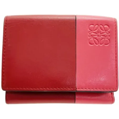 Pre-owned Wallets, female, , Size: ONE SIZE Pre-owned Leather wallets - Loewe Pre-owned - Modalova