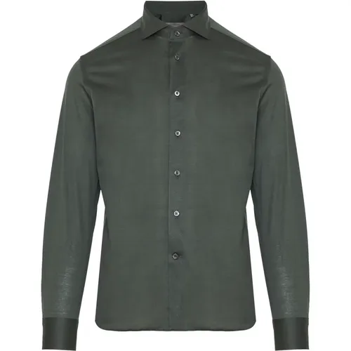 Jersey Cotton Shirt , male, Sizes: 2XL, 5XL, 3XL, M, XL - Corneliani - Modalova