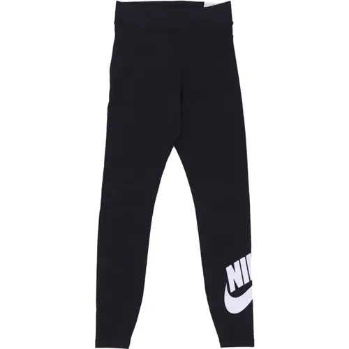 Classic High-rise /White Leggings , female, Sizes: XS - Nike - Modalova