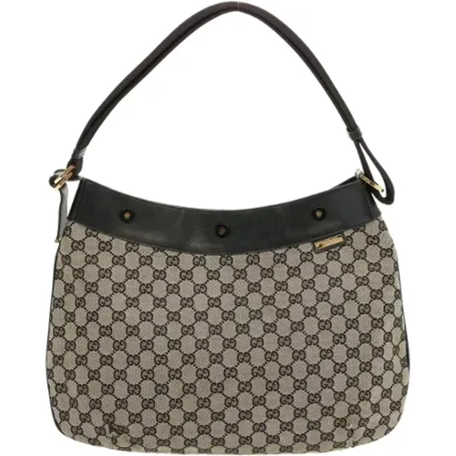 Pre-owned Canvas gucci-bags , female, Sizes: ONE SIZE - Gucci Vintage - Modalova