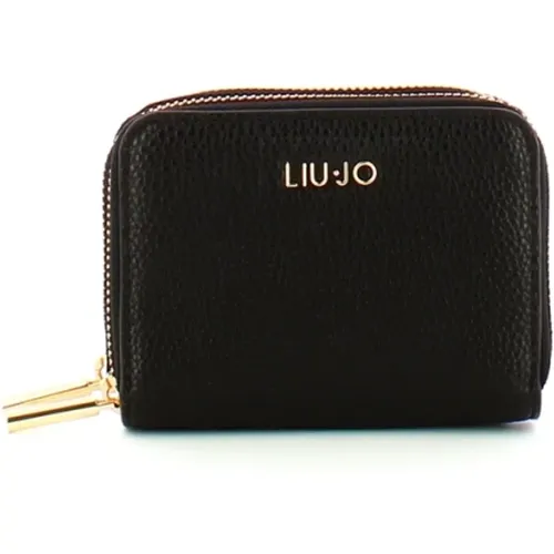 Double Zip Around Medium Wallet , female, Sizes: ONE SIZE - Liu Jo - Modalova