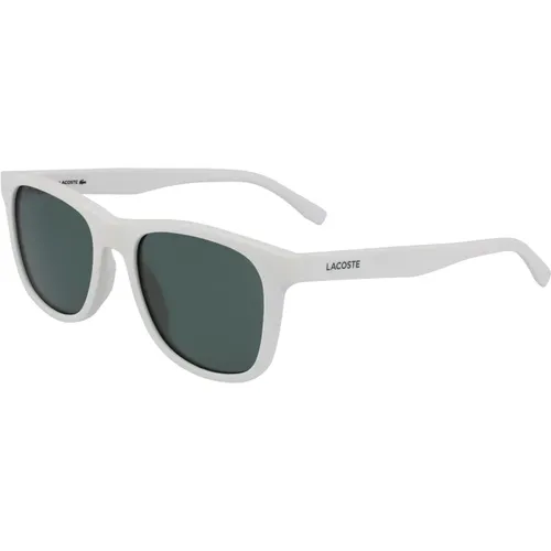 Green Lens Sunglasses , male, Sizes: 53 MM - Lacoste - Modalova