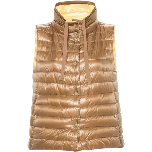 Puffer Vest , female, Sizes: L, S, XS - Herno - Modalova