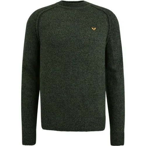 Raglanärmel Strickpullover mit Tailwing Badge - PME Legend - Modalova