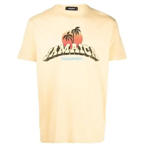 Casual Baumwoll T-Shirt Dsquared2 - Dsquared2 - Modalova