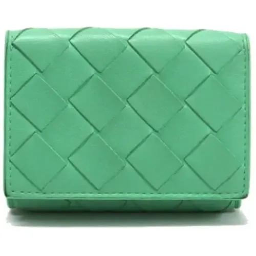 Pre-owned Wallets, female, , Size: ONE SIZE Pre-owned Leather wallets - Bottega Veneta Vintage - Modalova