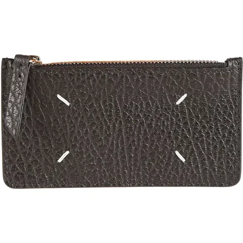 Zippered Wallet , female, Sizes: ONE SIZE - Maison Margiela - Modalova