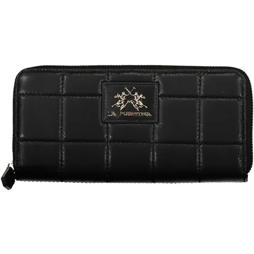 Wallets & Cardholders, male, , Size: ONE SIZE Polyurethane Handbag with Wallet and Zip Closure - LA MARTINA - Modalova