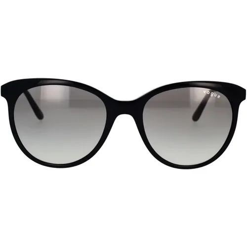 Sonnenbrille mit Phantos-Form und Grau Verlaufsgläsern , Damen, Größe: 53 MM - Vogue - Modalova