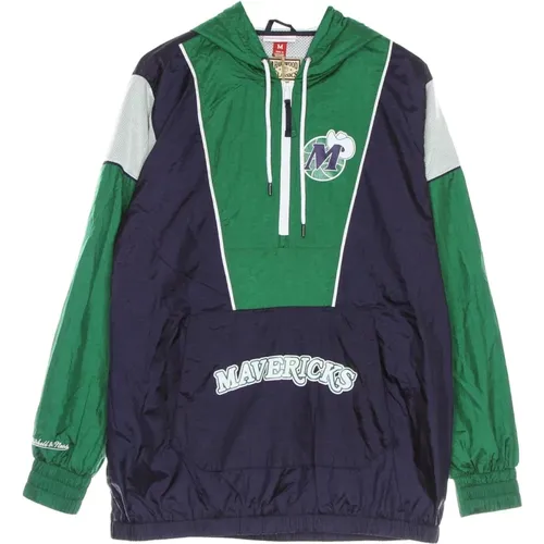 Sportswear, male, , Size: S NBA Highlight Reel Windbreaker Jacket - Mitchell & Ness - Modalova