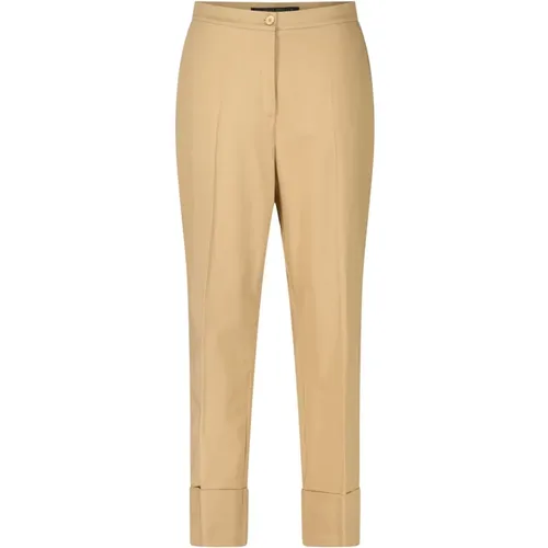 Cropped Trousers , female, Sizes: XL, 3XL, 2XL, L - Marina Rinaldi - Modalova