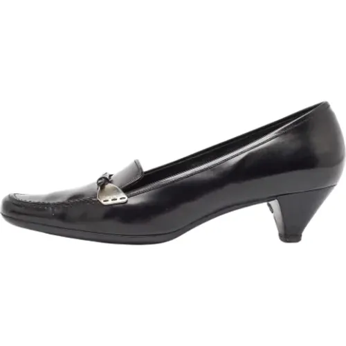 Pre-owned Pumps, female, , Size: 10 US Pre-owned Leather heels - Prada Vintage - Modalova