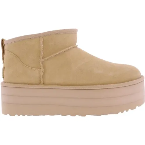 Classic Ultra Mini Platform Boots , female, Sizes: 9 UK, 8 UK - Ugg - Modalova