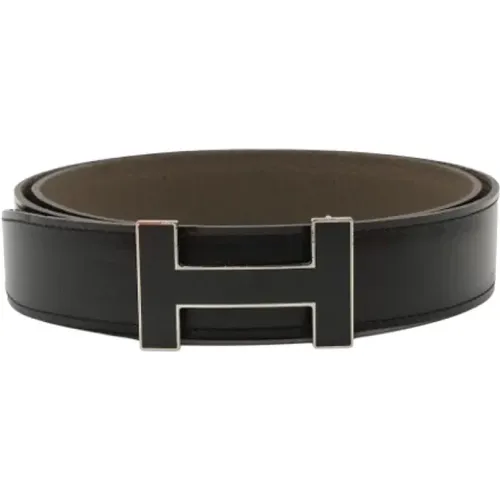Pre-owned Leather belts , male, Sizes: ONE SIZE - Hermès Vintage - Modalova