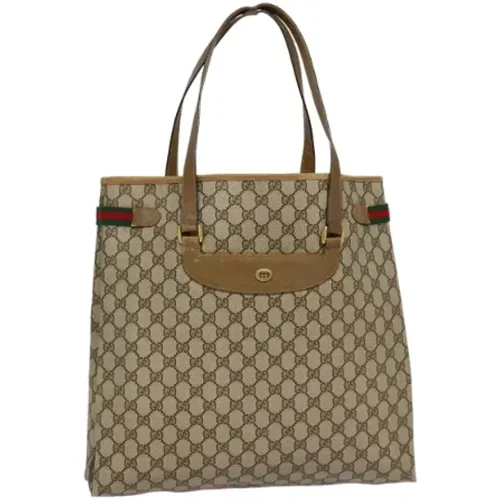 Pre-owned Canvas totes , female, Sizes: ONE SIZE - Gucci Vintage - Modalova