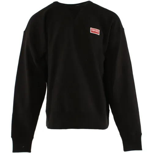 Sweatshirts, male, , Size: L Paris Sweater Oversized - Kenzo - Modalova