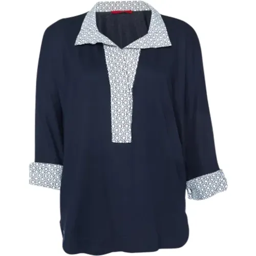 Pre-owned Shirts & Blouses, female, , Size: M Pre-owned Fabric tops - Carolina Herrera Pre-owned - Modalova