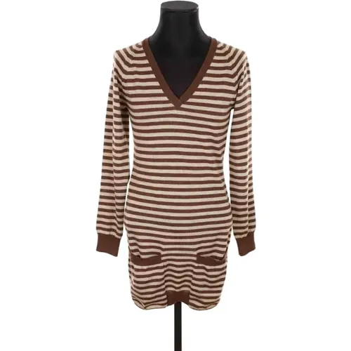 Pre-owned Dresses, female, , Size: S Pre-owned Wool dresses - Jean Paul Gaultier Pre-owned - Modalova