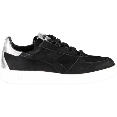 Sportliche Schnürschuhe Schwarz Damen , Damen, Größe: 36 1/2 EU - Diadora - Modalova