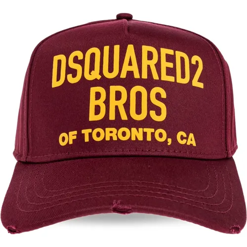 Caps, male, , Size: ONE SIZE Cap - Dsquared2 - Modalova