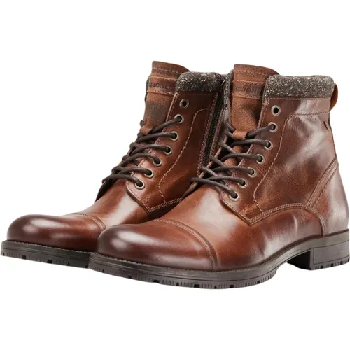 Marly Schnürstiefel , Herren, Größe: 41 EU - jack & jones - Modalova