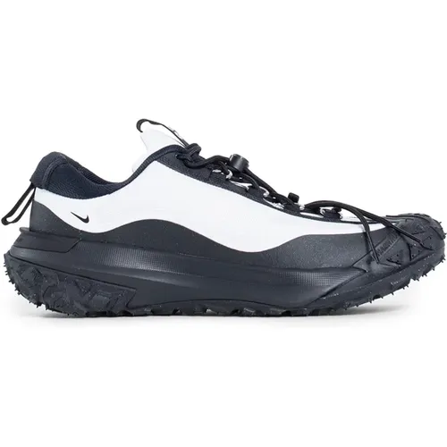 Black White Mesh Sneakers , male, Sizes: 12 UK, 10 UK - Comme des Garçons - Modalova