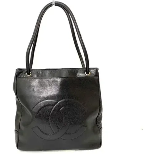 Pre-owned Tote Bags, female, , Size: ONE SIZE Pre-owned Leather totes - Chanel Vintage - Modalova