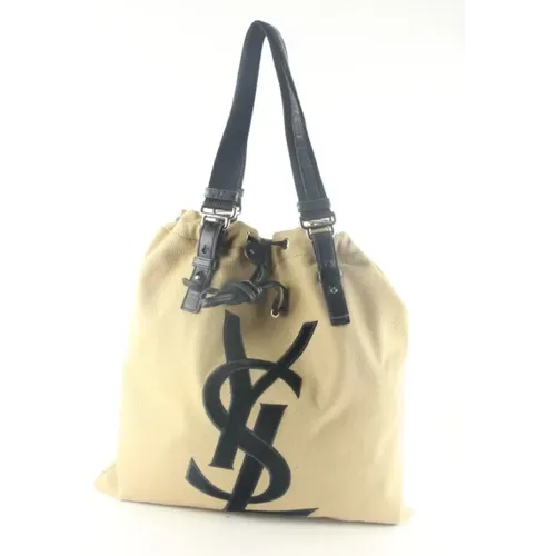 Pre-owned Shoulder Bags, female, , Size: ONE SIZE Pre-owned Leather shoulder-bags - Yves Saint Laurent Vintage - Modalova